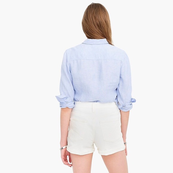 J. Crew High Rise Denim Short NWT - Picture 3 of 6